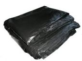 Мусорный пакет ПВД в пачке (200шт) 120 литров ПВД 70х110, 55 мкм черный